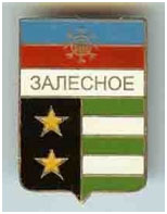 Значок пгт Залесное г. Снежное Донецкой области Значок пгт Залесное г. Снежное Донецкой области